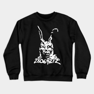 Frank The Rabbit - 28 Days, 6 Hours, 42 Minutes 12 Seconds (Donnie Darko) Crewneck Sweatshirt